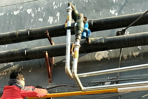 暖气管道保温施工